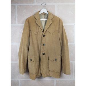 Vintage Double K Brand Men's Western Corduroy Blazer